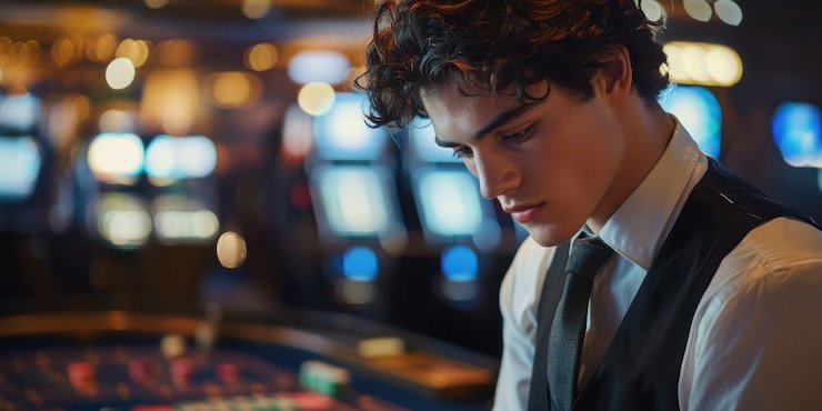 Live dealer table di studio sigma 168 dengan dealer profesional dan kamera multi-sudut